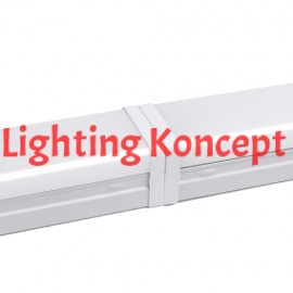 8 Ft. 120W Linkable Led Linear Light Fixture, 8350 Lm 5000K