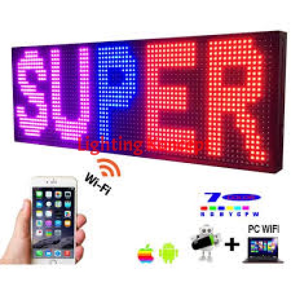 14 X 40 Inch Super Bright Programmable Led Sign